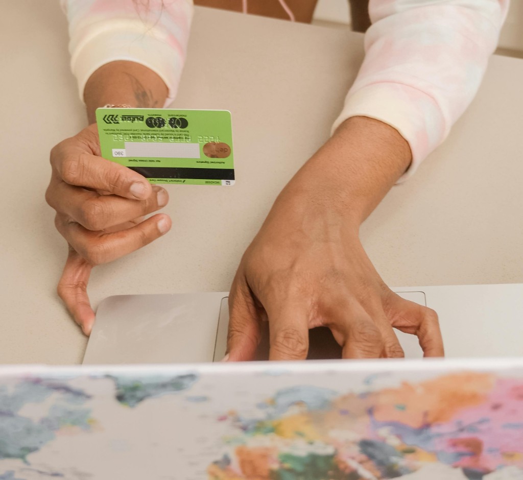 Guest making an online payment